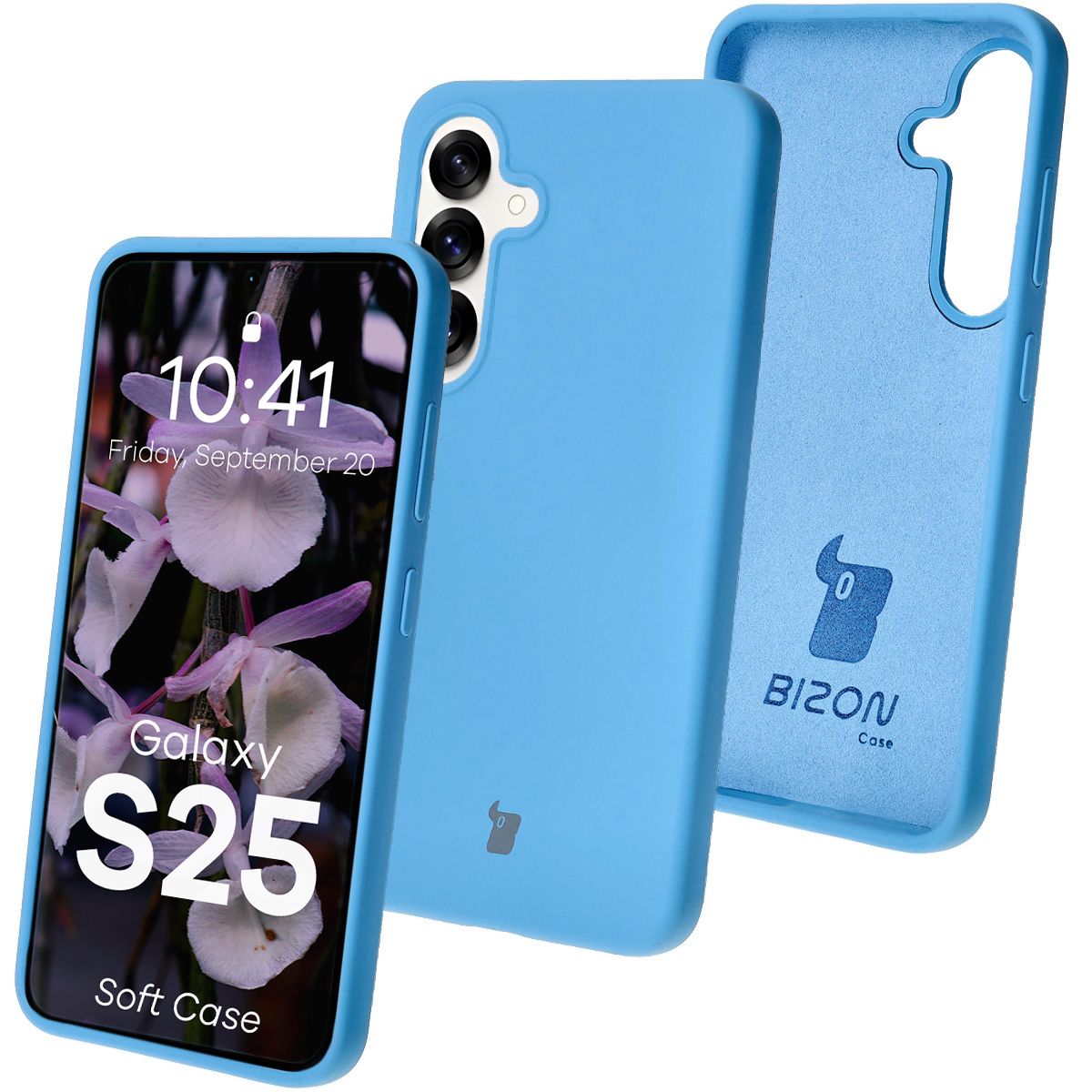 Silikonowe etui Bizon Soft Case do Samsung Galaxy S25
